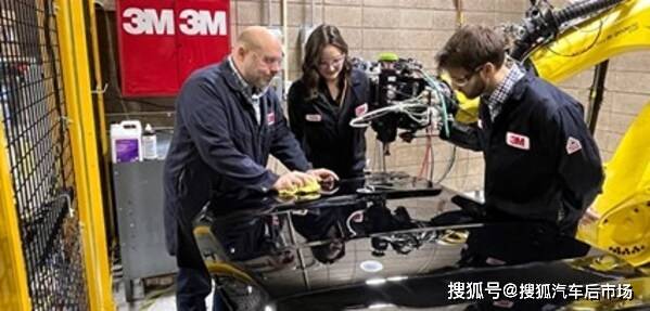 3M與通用汽車聯(lián)手<strong></p>
<p>汽車凹陷修復(fù)</strong>，自動化漆面修復(fù)技術(shù)革新汽車生產(chǎn)線！:汽車凹陷修復(fù)